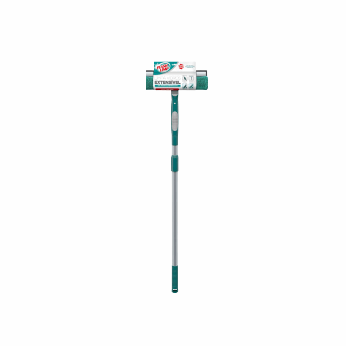 Limpa Vidros com Cabo Extensível Flashlimp